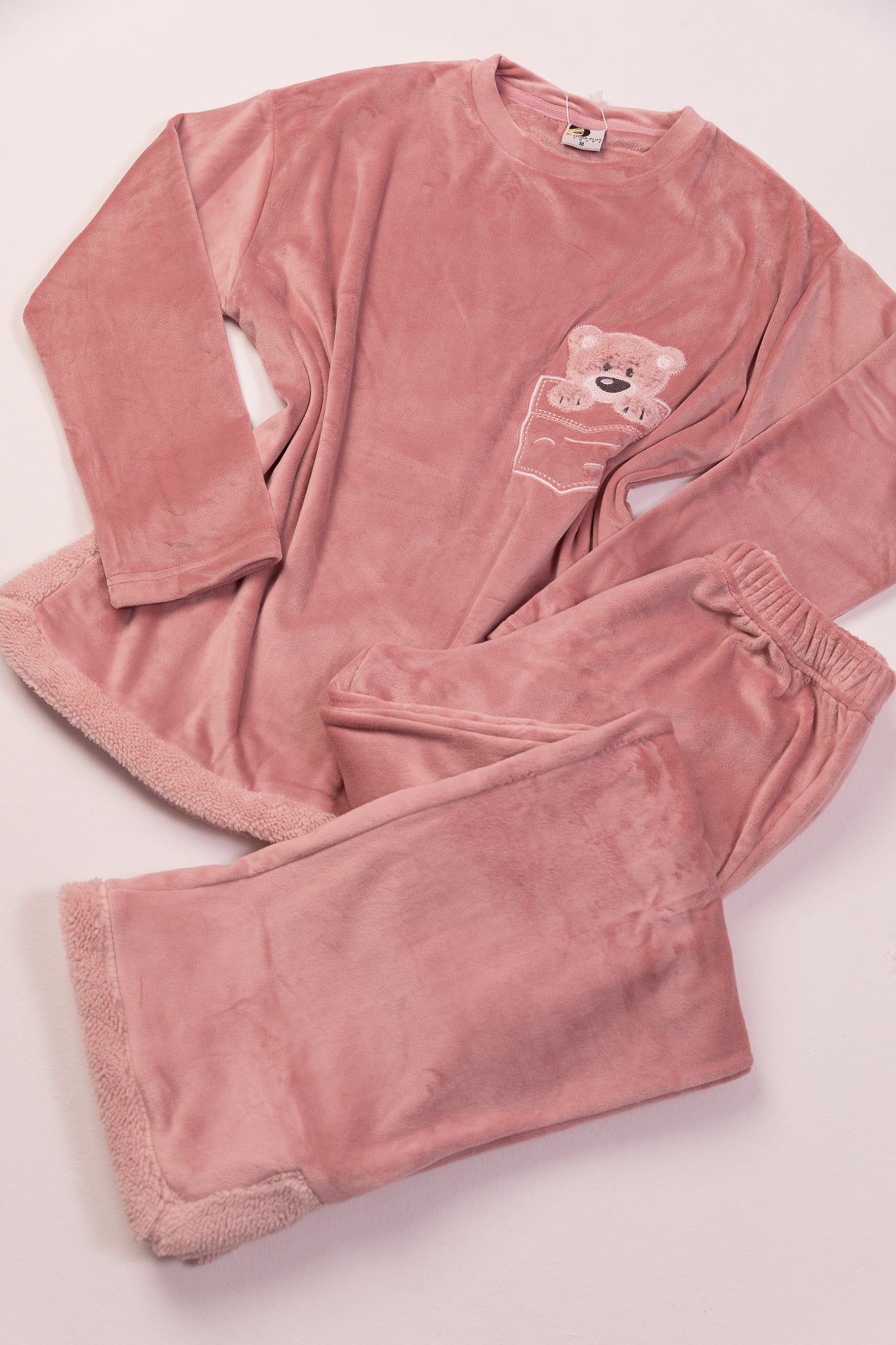 Teddy Velvet Pajama 349