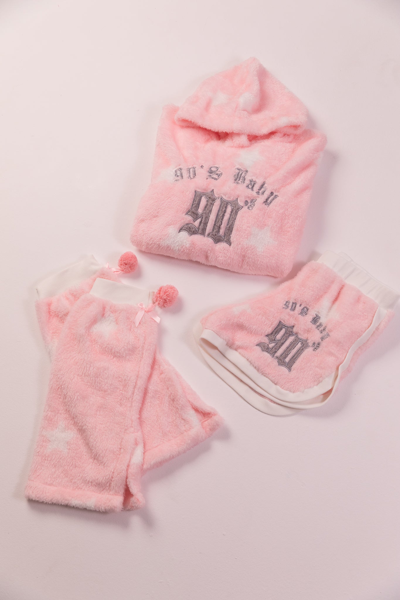 Short Fleece Pajama 3pc 332