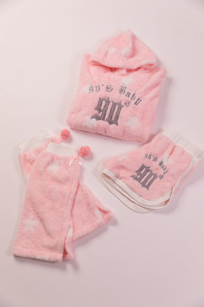 Short Fleece Pajama 3pc 332