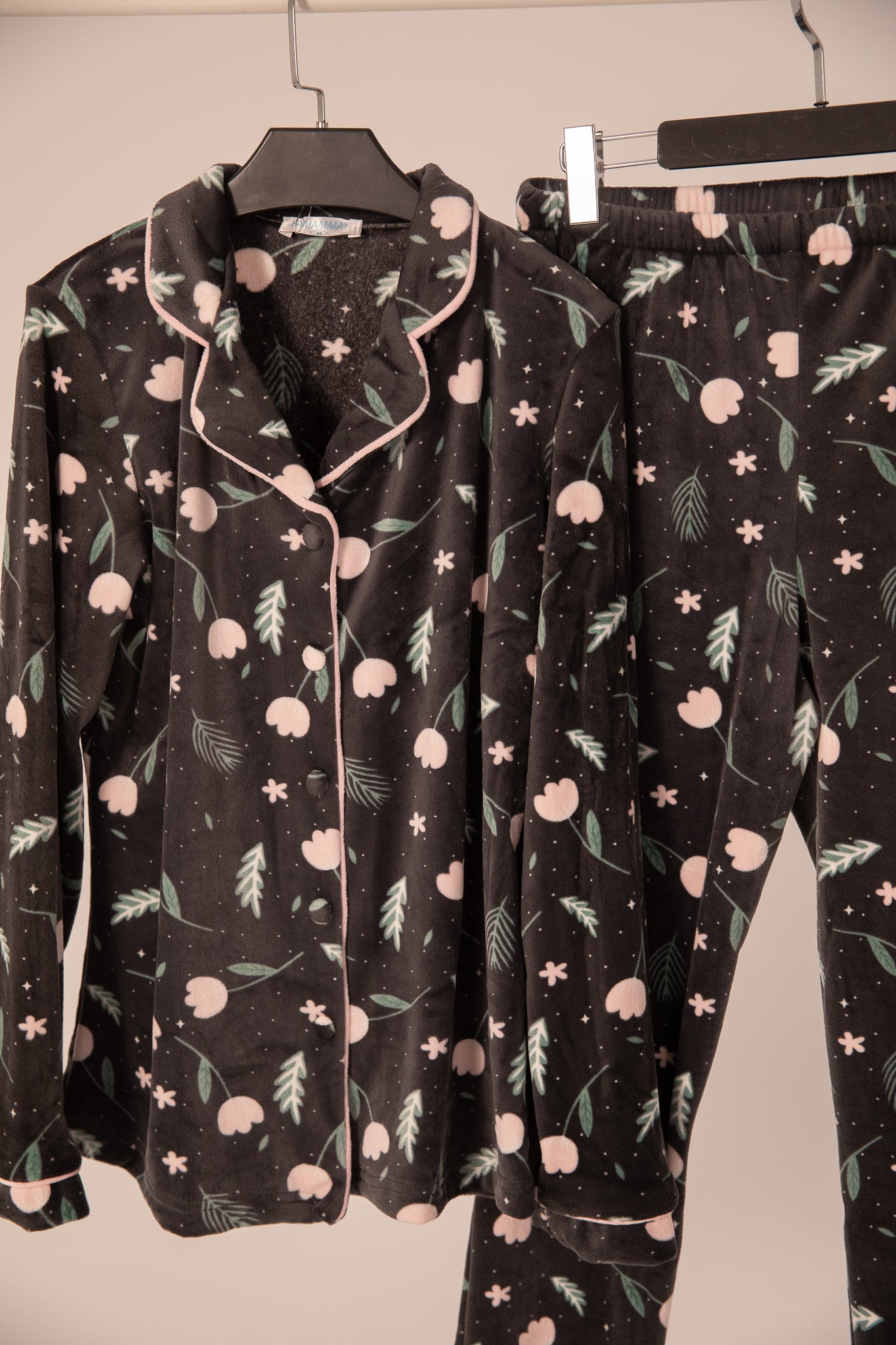 Pajama buttons velvet 16701