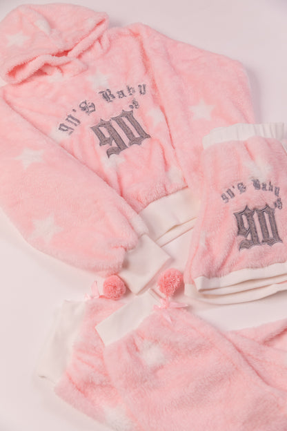 Short Fleece Pajama 3pc 332