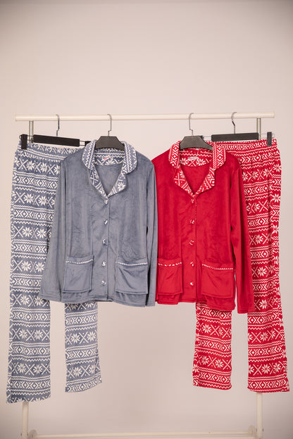 Pajama Velvet Buttons 9137