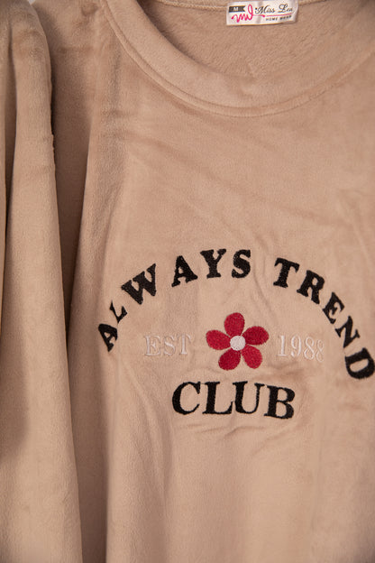 Pajama Velvet 3 PC 9020