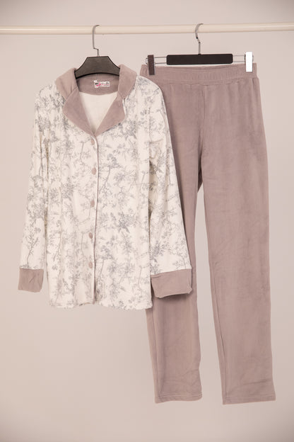 Pajama Velvet Buttons 9115