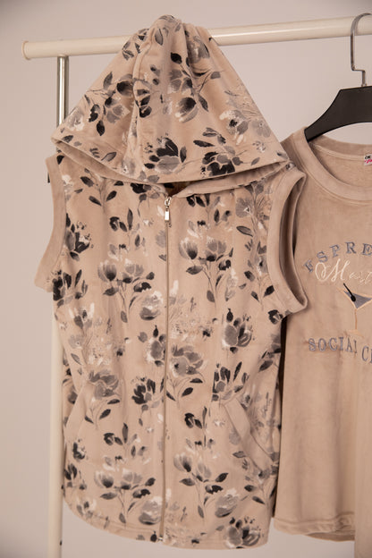 Pajama Velvet 3 pc 9022