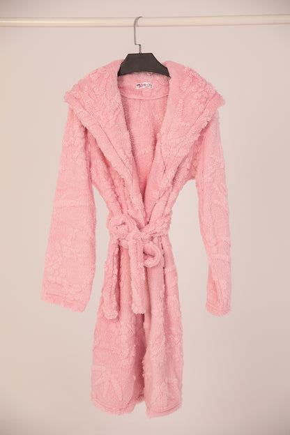 Short Fleece Robe 9013
