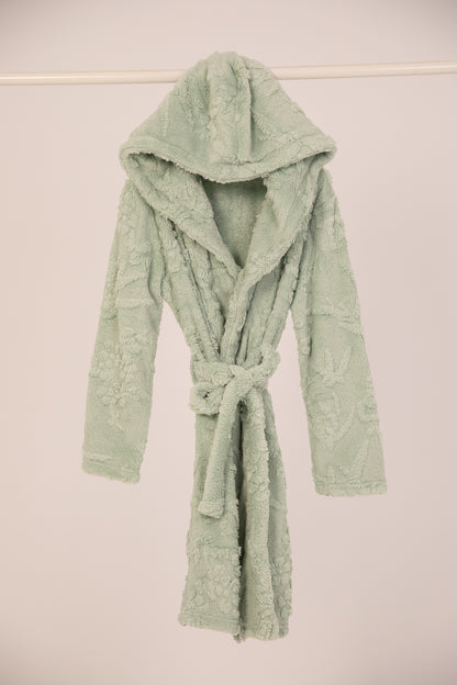 Short Fleece Robe 9013