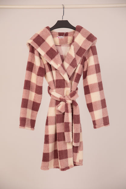 Short Fleece Robe 9180