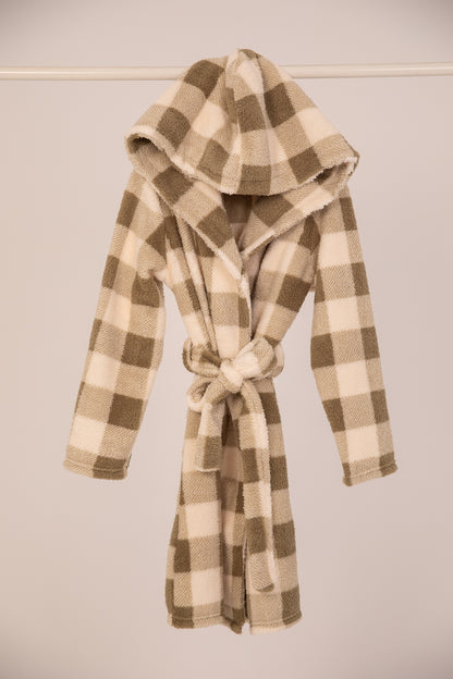 Short Fleece Robe 9180