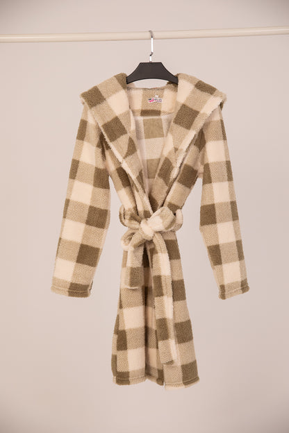 Short Fleece Robe 9180