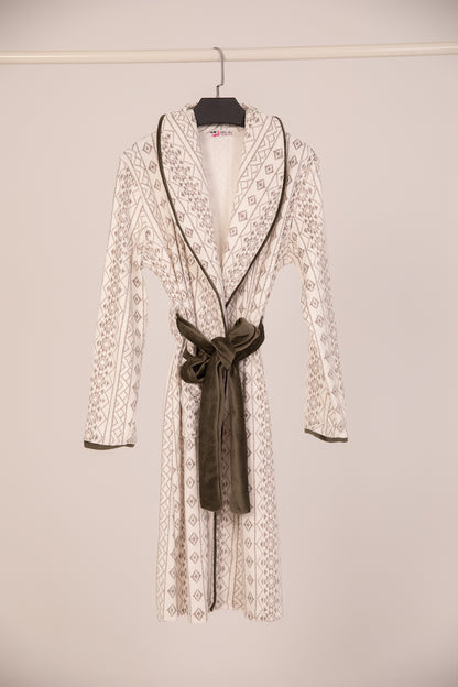 Short Fleece Robe 9126