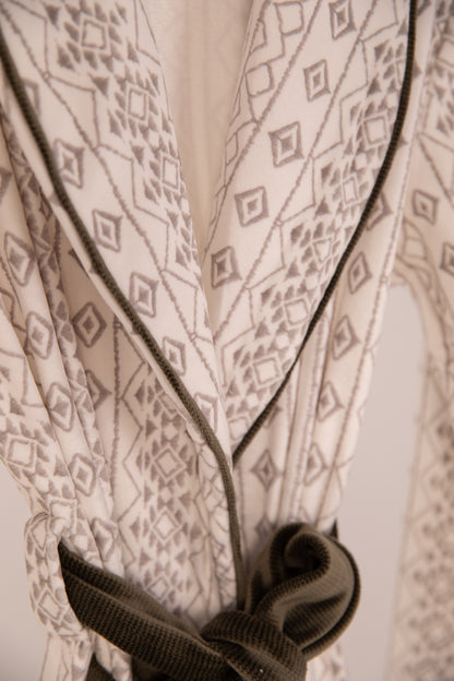 Short Fleece Robe 9126