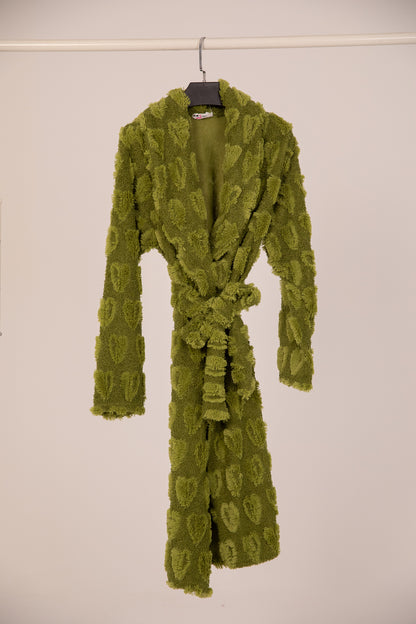 Short Fleece Robe 9002