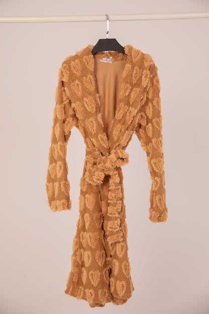 Short Fleece Robe 9002