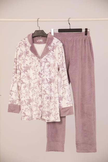 Pajama Velvet Buttons 9115