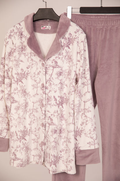 Pajama Velvet Buttons 9115