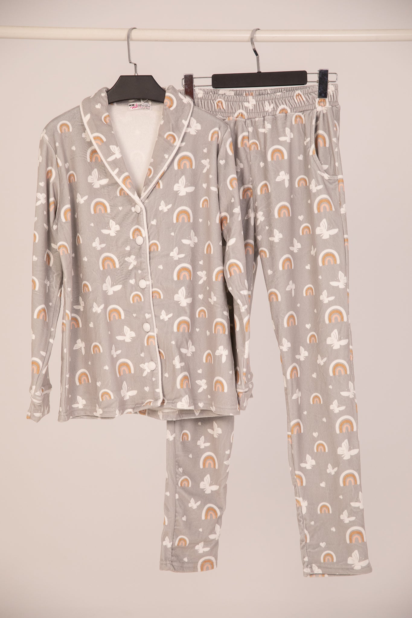 Pajama Velvet Buttons 9073