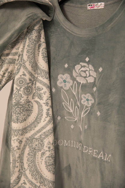 Pajama Velvet 3 pc 9143