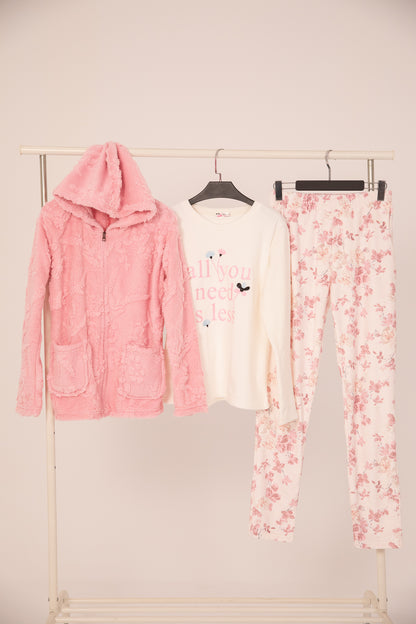 Pajama Velvet 3 pcs 9164
