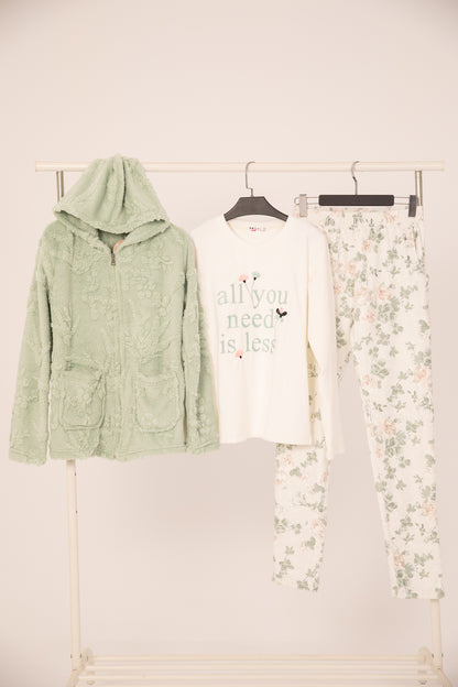 Pajama Velvet 3 pcs 9164