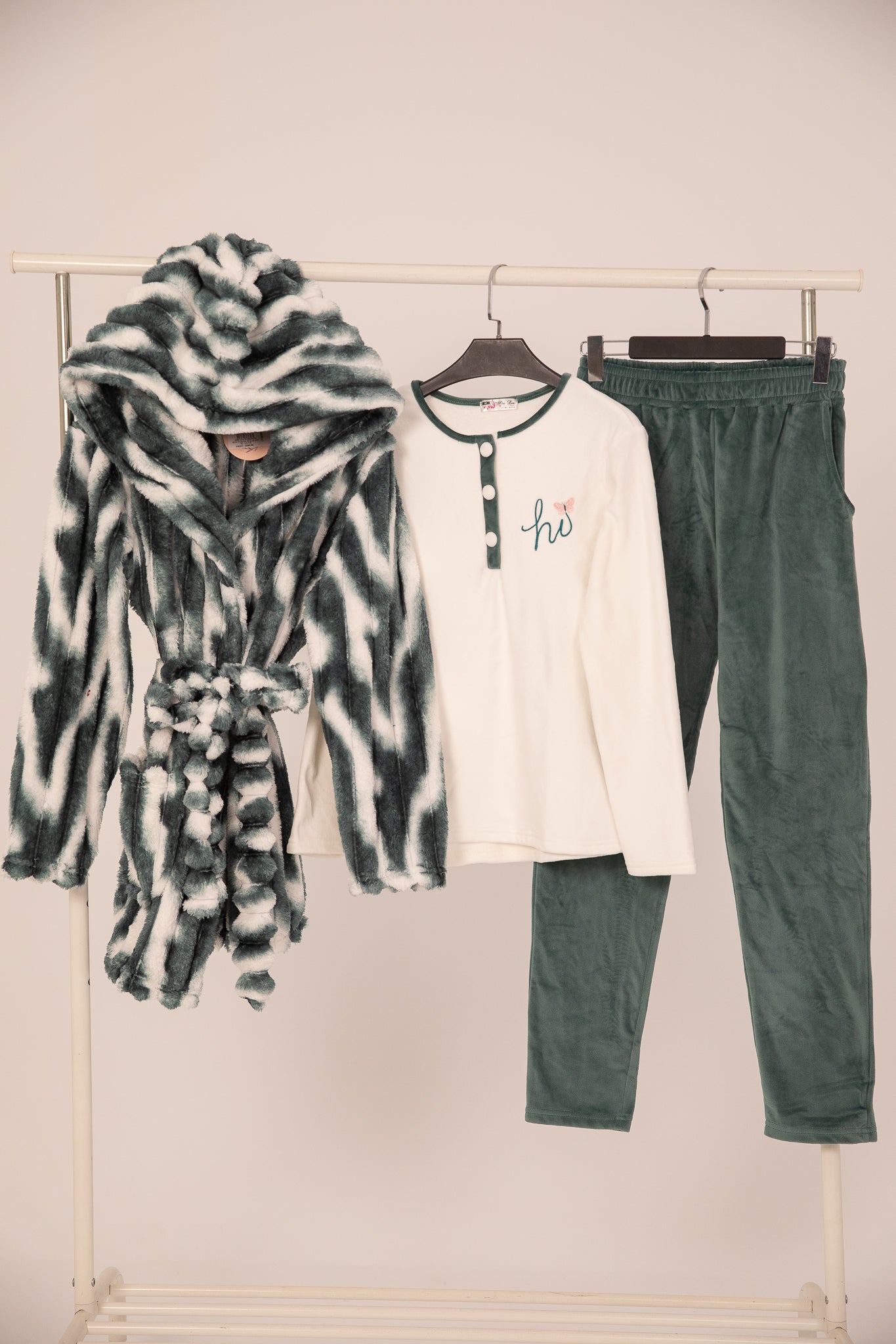 Pajama Velvet 3 pcs 9070