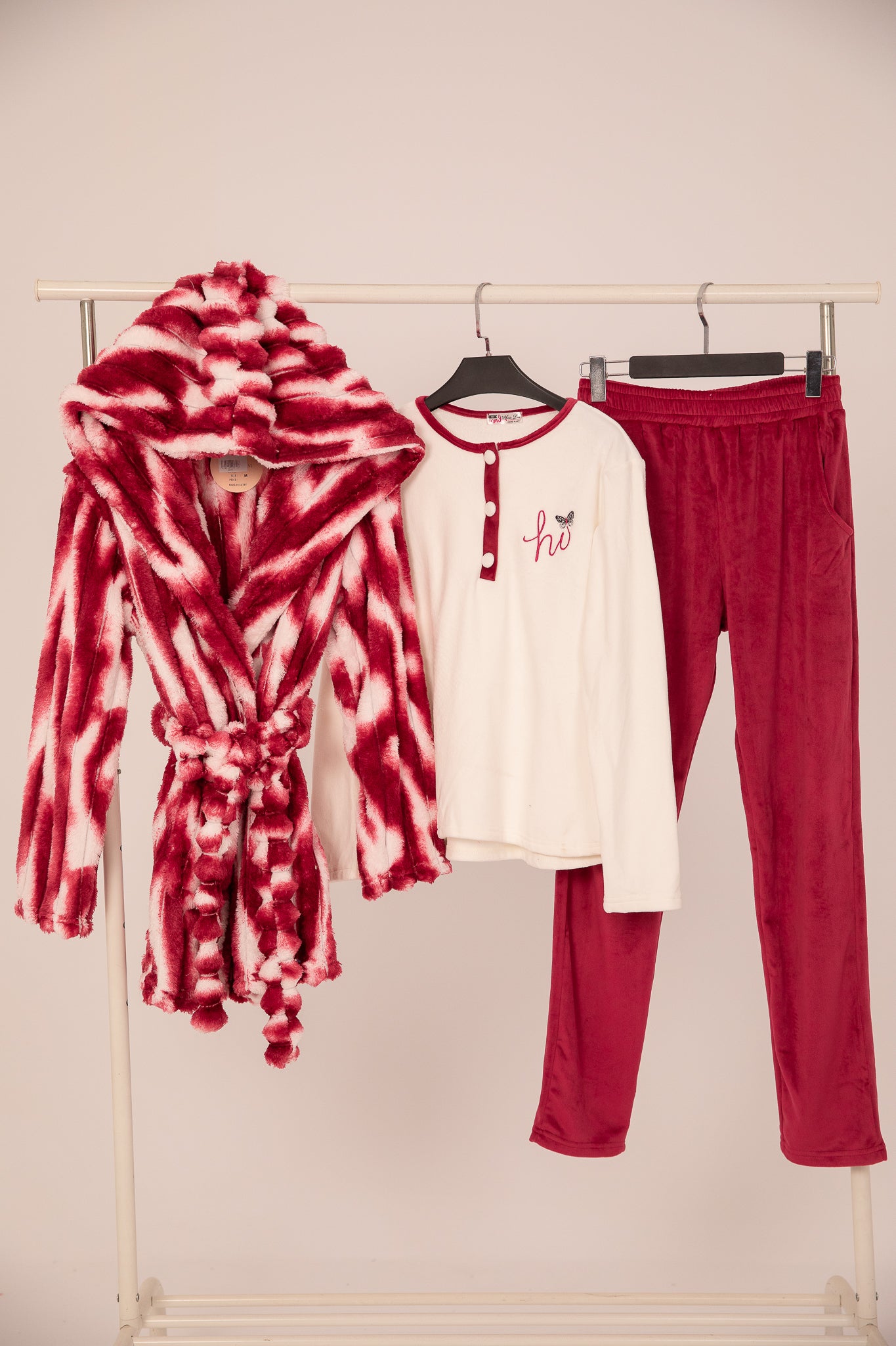 Pajama Velvet 3 pcs 9070