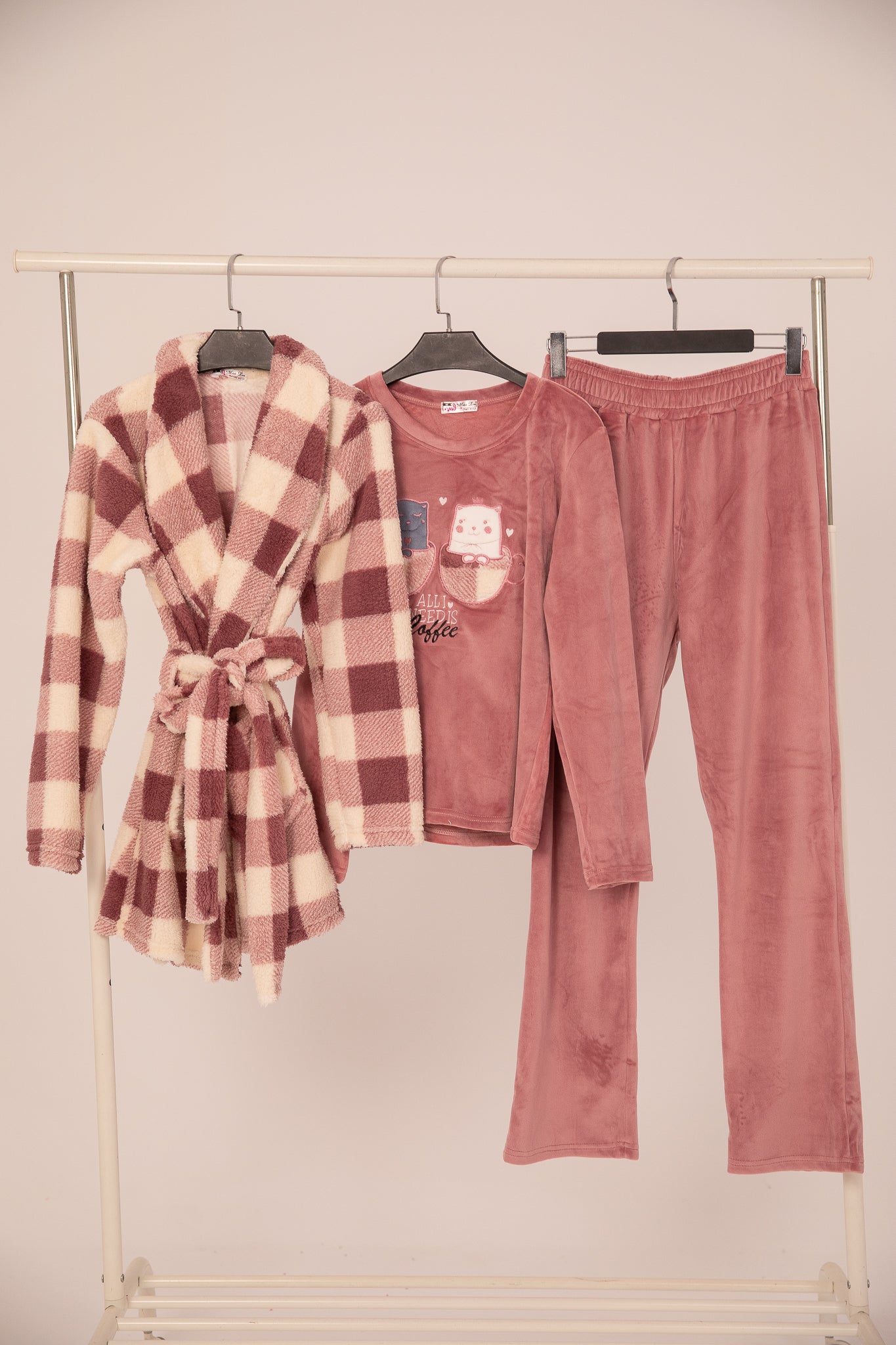 Pajama Velvet 3 pcs 9102