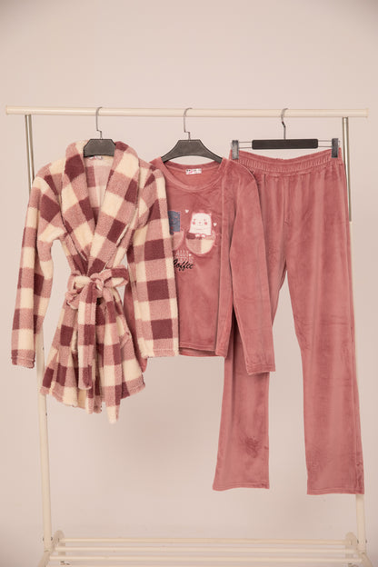 Pajama Velvet 3 pcs 9102