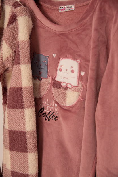 Pajama Velvet 3 pcs 9102