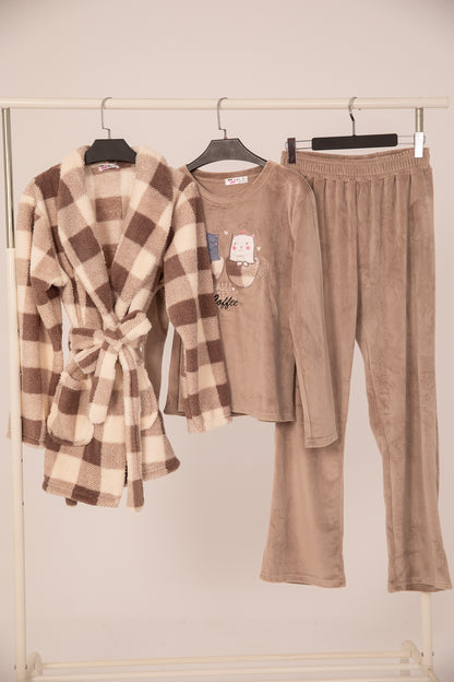 Pajama Velvet 3 pcs 9102