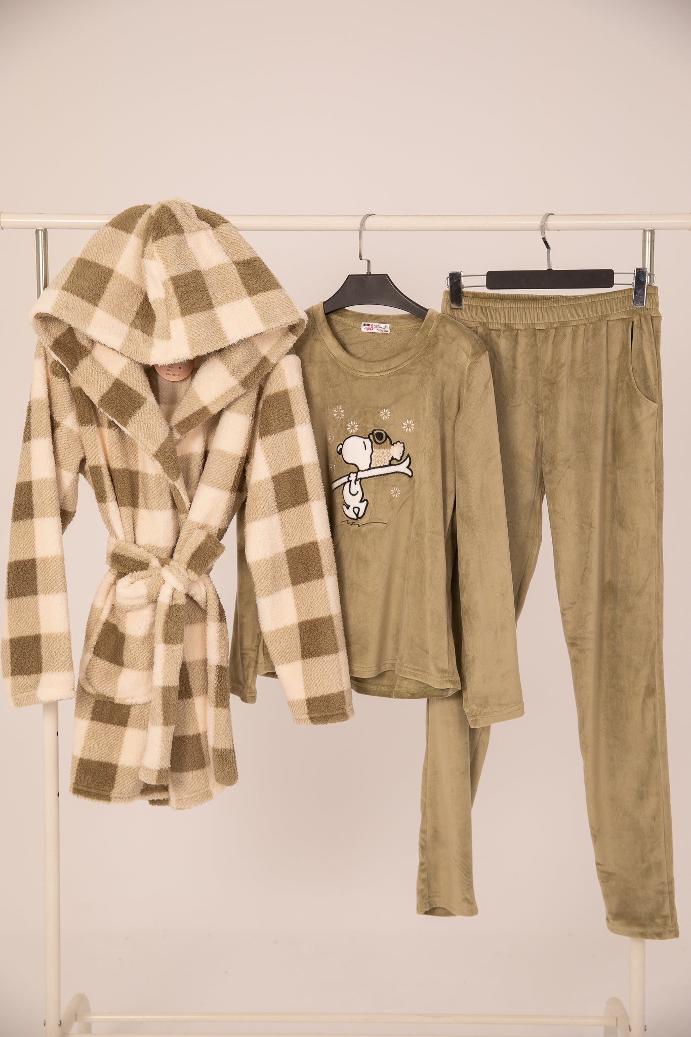 Pajama Velvet 3 pcs 9094