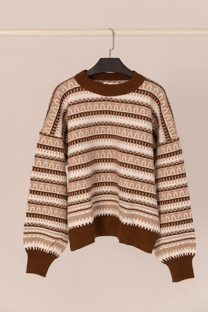 Tricot Round Sweater 0403