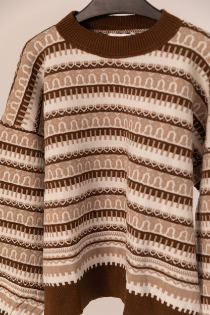 Tricot Round Sweater 0403