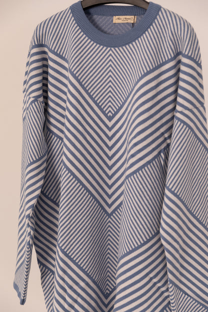 Tricot Round Sweater Long 5246