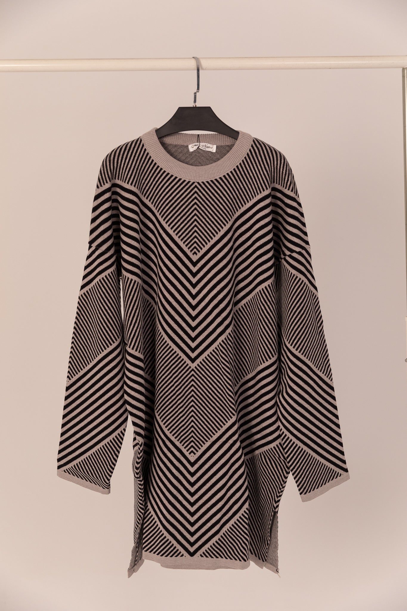 Tricot Round Sweater Long 5246