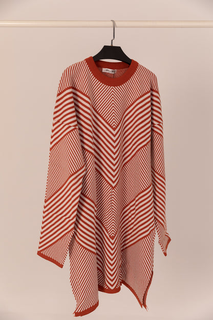 Tricot Round Sweater Long 5246