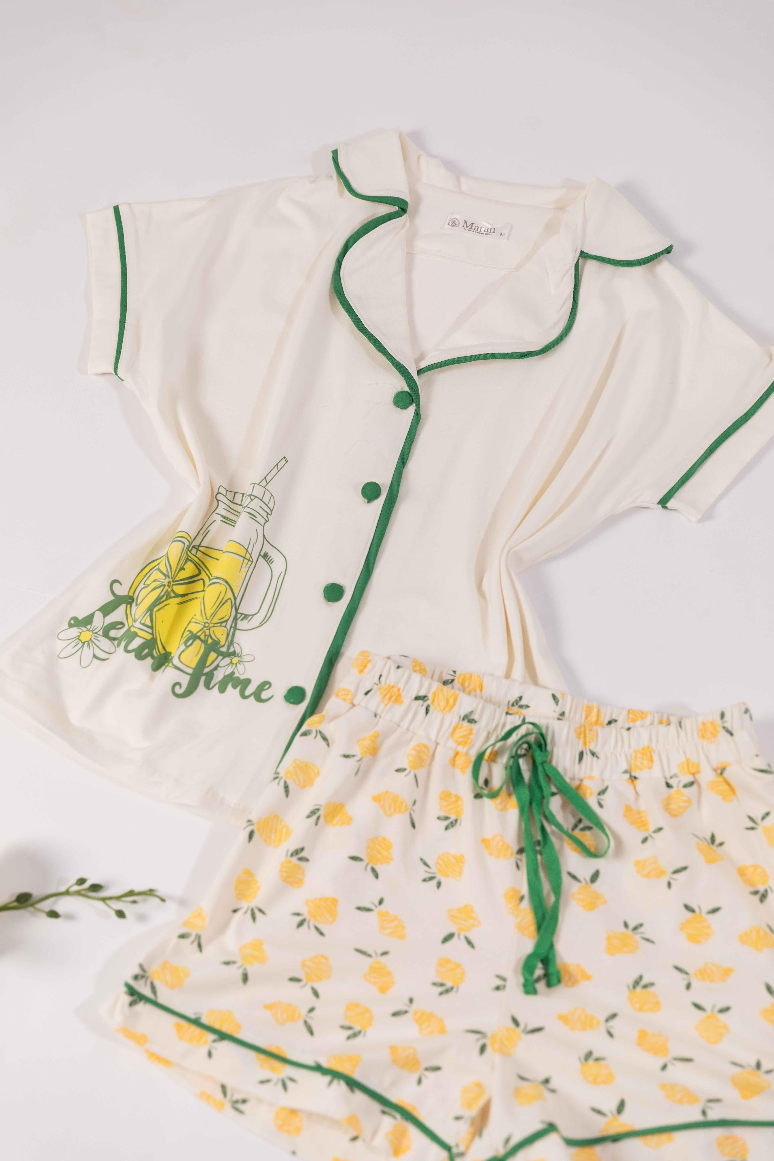 Pajama 2 Pieces T-Shirt & Shorts 1607