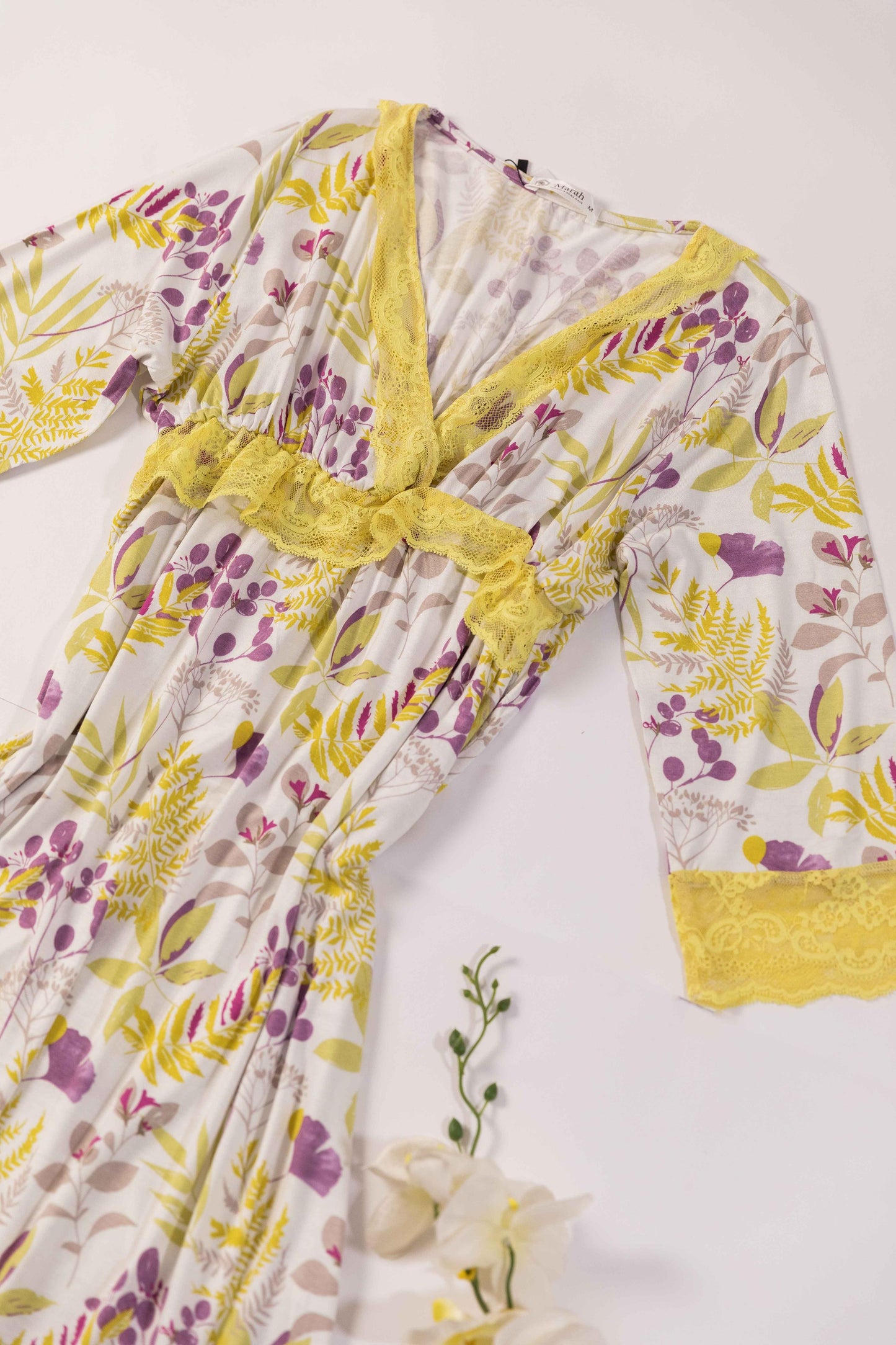 Flower Long Sleeve Sleepshirt 2627