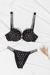 BRA SET PRINTED VS (PUSH-UP) 18830