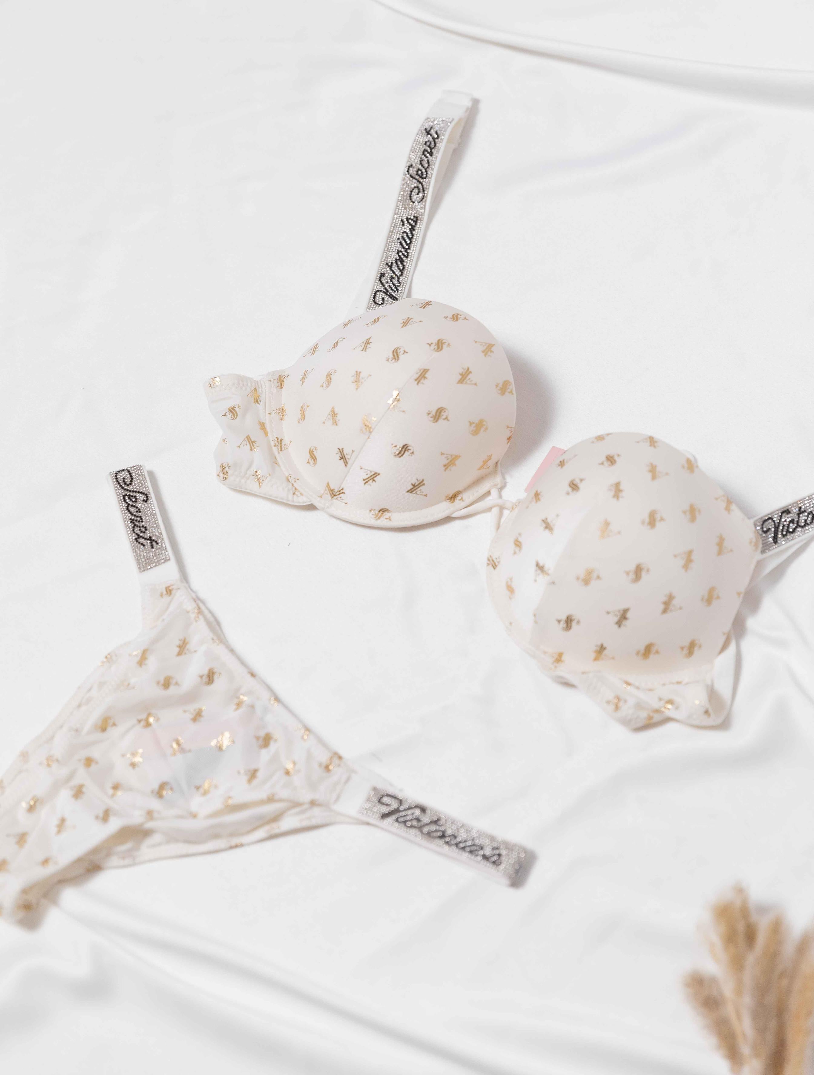 BRA SET PRINTED VS (PUSH-UP) 18830