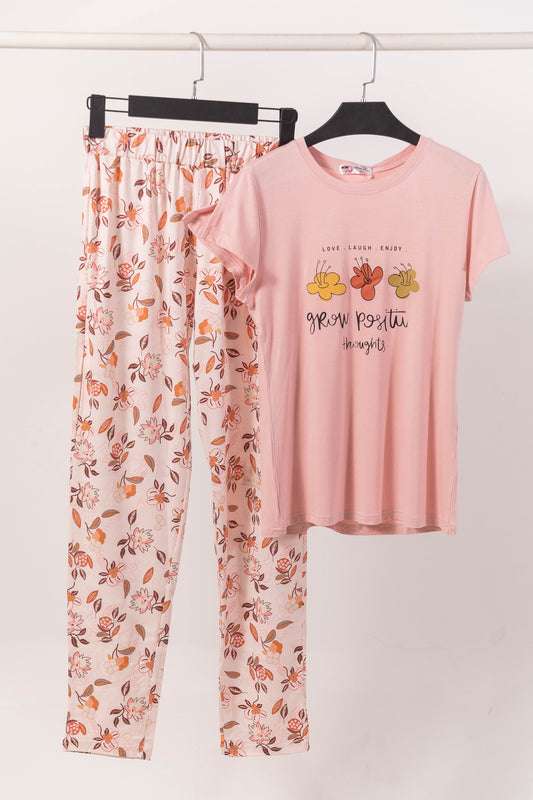 PAJAMA FLOWERS 8141