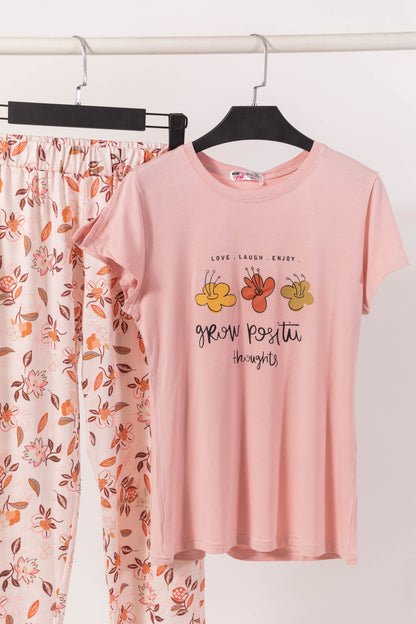 PAJAMA FLOWERS 8141