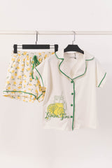 Pajama 2 Pieces T-Shirt & Shorts 1607