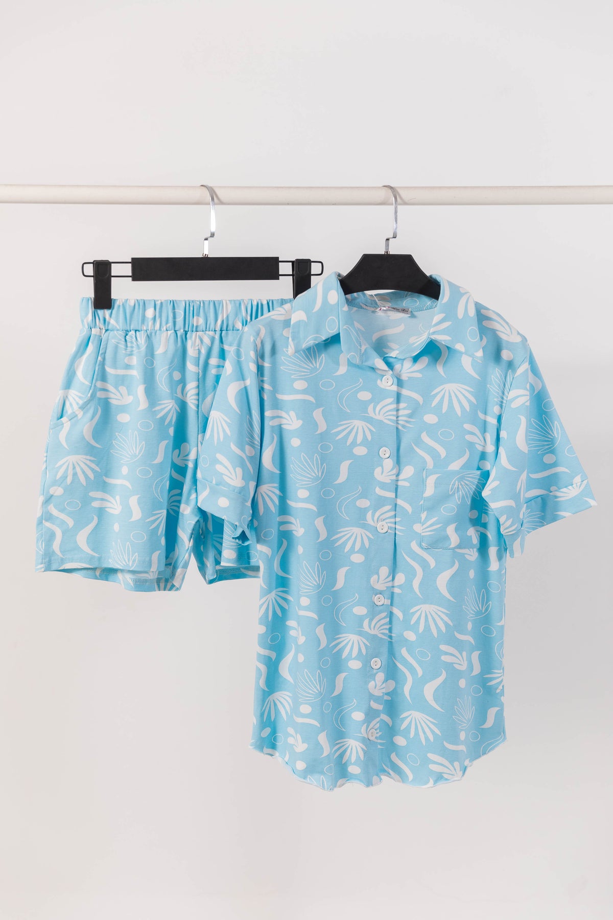 BUTTONS PAJAMA SHORT 7801