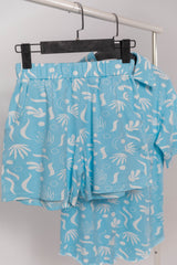 BUTTONS PAJAMA SHORT 7801