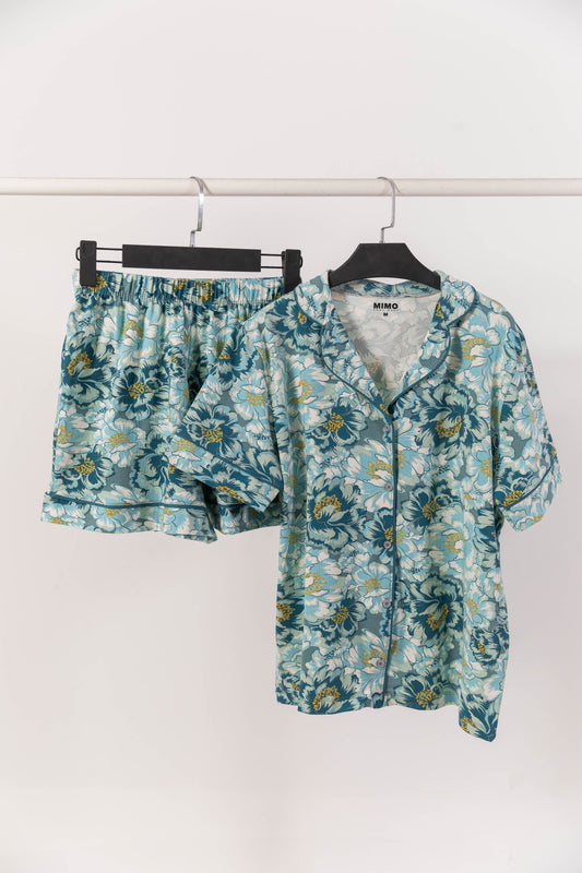 PAJAMA SHORT FLOWERS 6850
