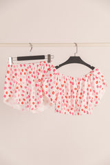 Pajama Crop-Top & Short's 7948