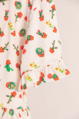 Pajama Crop-Top & Short's 7629