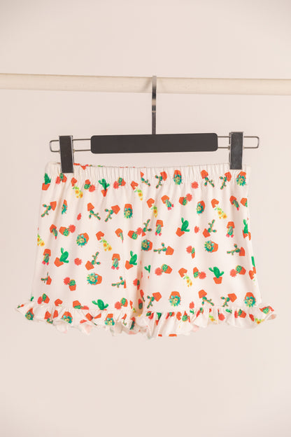 Pajama Crop-Top & Short's 7629