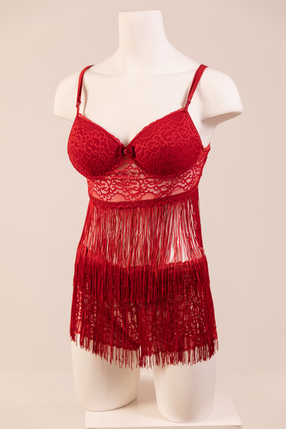 Pajama Short Dentelle 041110